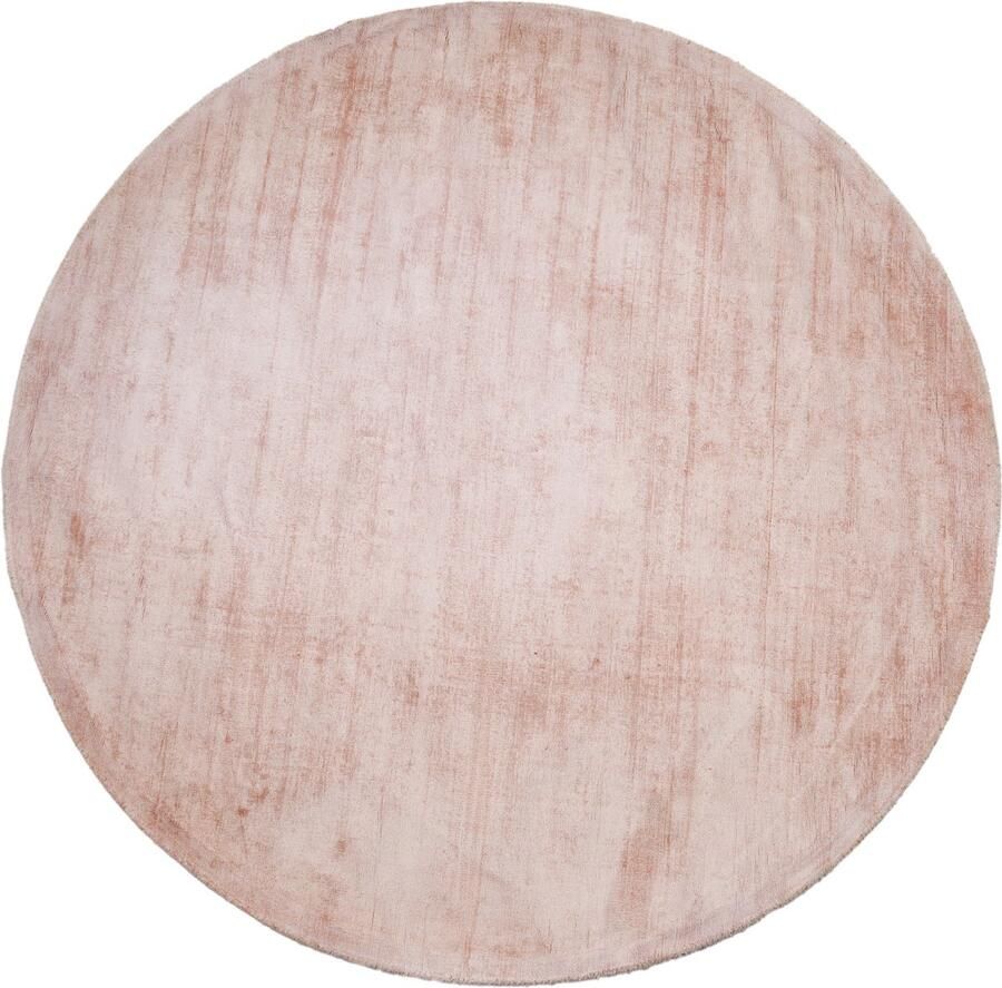 Dutch Lifestyle Milan Konig blush- Viscose- Vloerkleed Roze