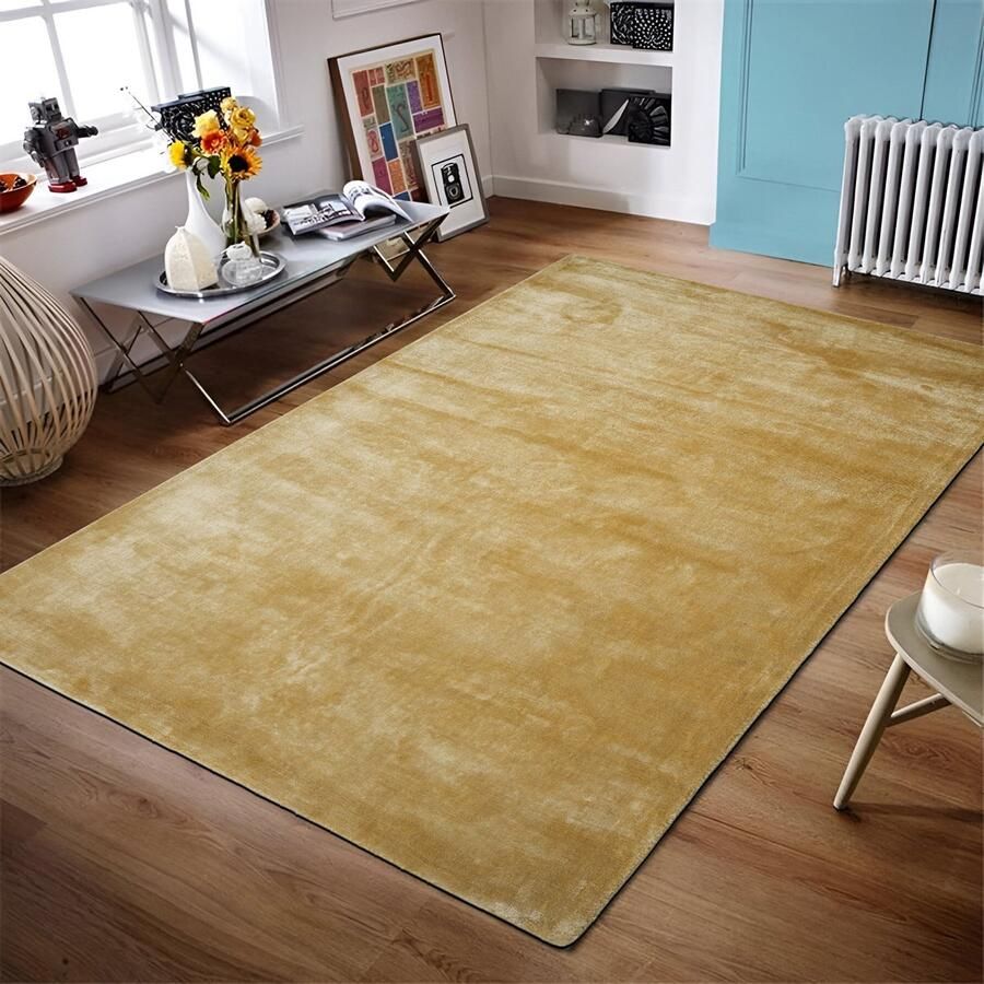 Dutch Lifestyle Vanessa Goud Viscose Vloerkleed Goud