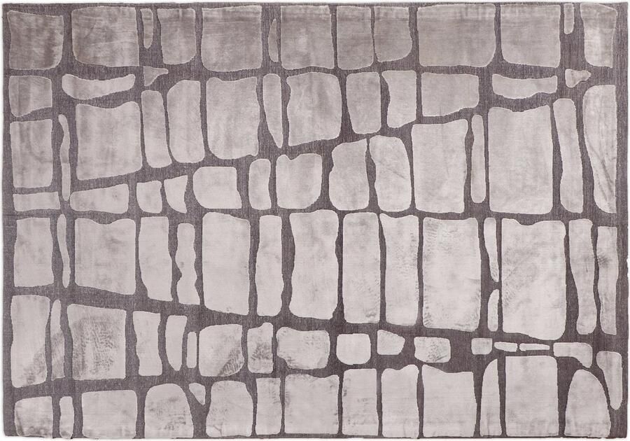 Dutch Lifestyle Verona Synthetisch Vloerkleed 160x230 cm Grijs