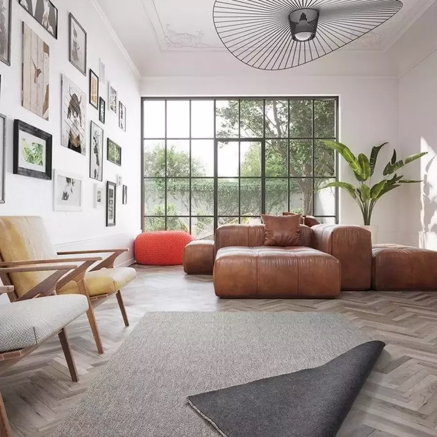 Dutch-lifestyle Vloerkleed New York grijs 200x2900cm