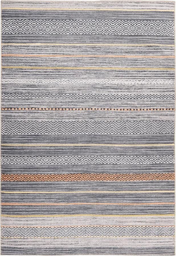 Dutch XXL Bohemian Vloerkleed Tapijt Faye Strepen Multikleur 190x290 cm