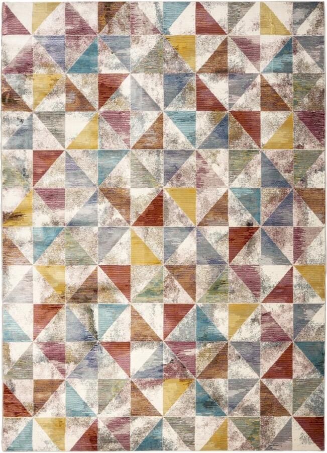 Dutch XXL Picasso Laagpolig Vloerkleed Multi Hoogwaardige Kwaliteit 133x190 cm - Foto 8