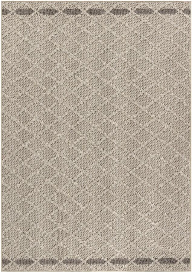 Dutch XXL Buitenkleed Patara Geometrisch Beige 120x170 cm Buitentapijt Tuintapijt - Foto 3