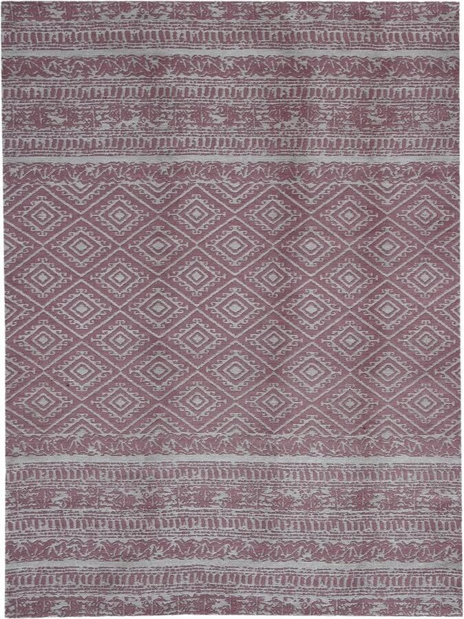 Dutch XXL Buitenkleed Sunny Ruiten Roze 120x170 cm Buitentapijt Tuintapijt