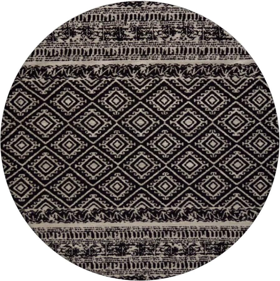 Dutch XXL Buitenkleed Sunny Ruiten Zwart 120x170 cm Buitentapijt Tuintapijt