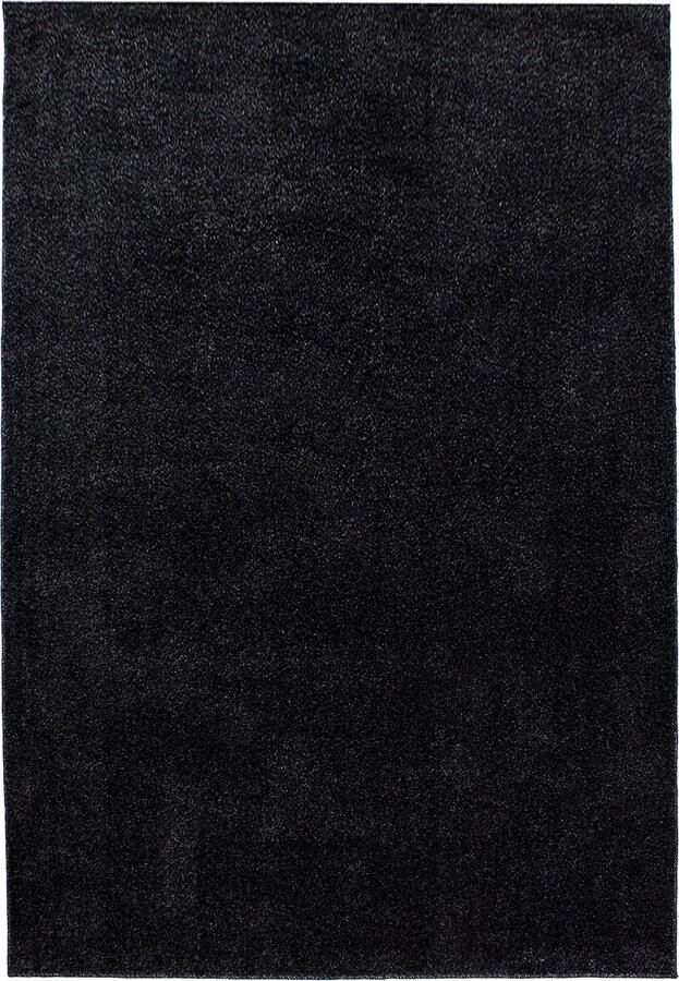 Dutch XXL Ata Laagpolig Vloerkleed Anthracite Verfijnde Kwaliteit 160x230 cm