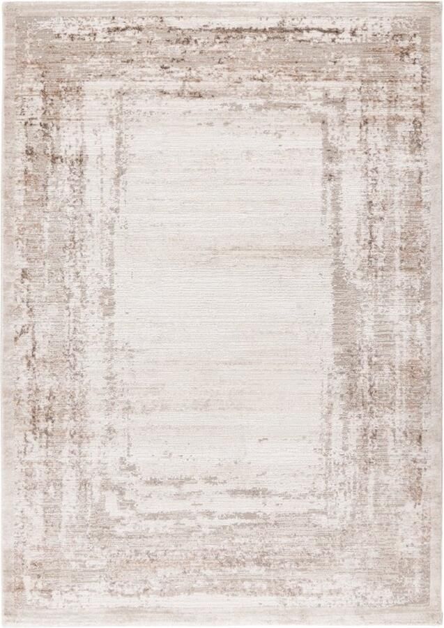 Dutch XXL Lyon Laagpolig Vloerkleed Taupe Hoogwaardige Kwaliteit 80x150 cm - Foto 4