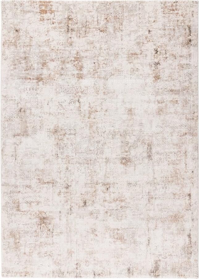 Dutch XXL Hoogpolig Vloerkleed Tapijt Lyon Verweerd Taupe 200x290 cm