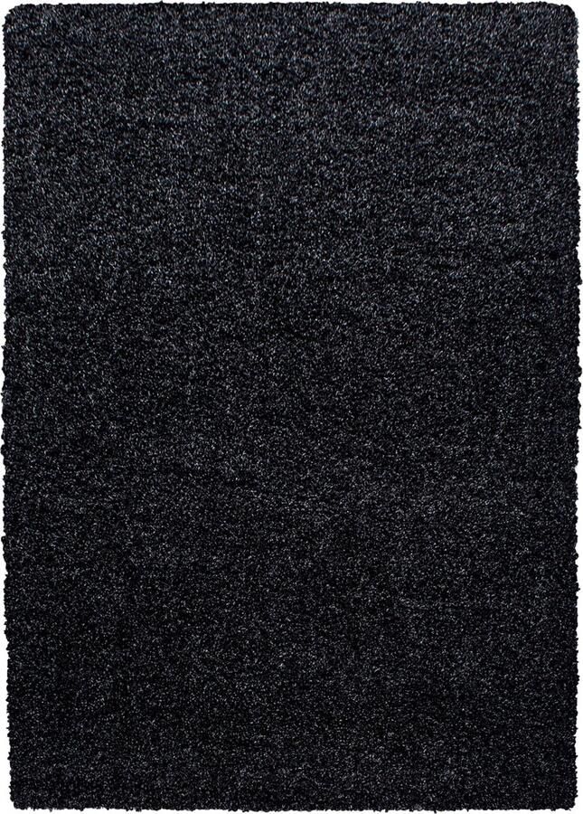 Dutch XXL Shaggy Dream Hoogpolig Vloerkleed Anthracite Verfijnde Kwaliteit 80x150 cm