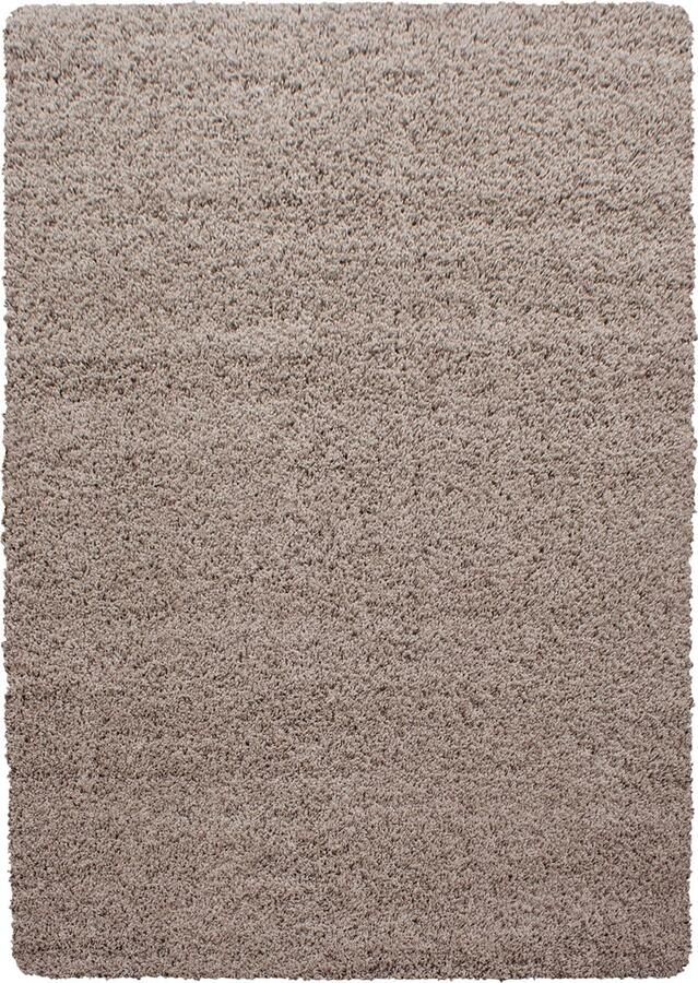 Dutch XXL Hoogpolig Vloerkleed Tapijt Shaggy Dream Beige 60x110 cm