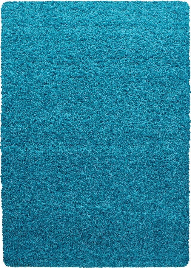 Ayyildiz Shaggy Dream Hoogpolig Vloerkleed Turquoise Verfijnde Kwaliteit 160x230 cm