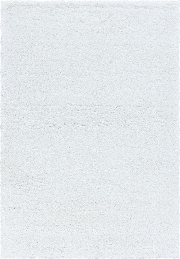 Dutch XXL Shaggy Fluffy Hoogpolig Vloerkleed White Verfijnde Kwaliteit 240x340 cm