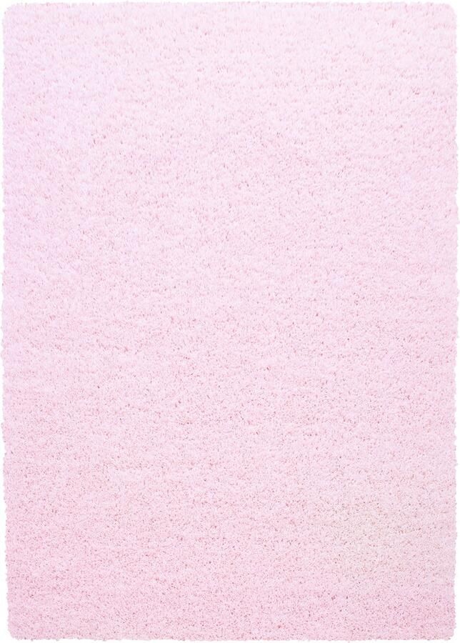 Dutch XXL Shaggy Life Hoogpolig Vloerkleed Pink Verfijnde Kwaliteit 60x110 cm