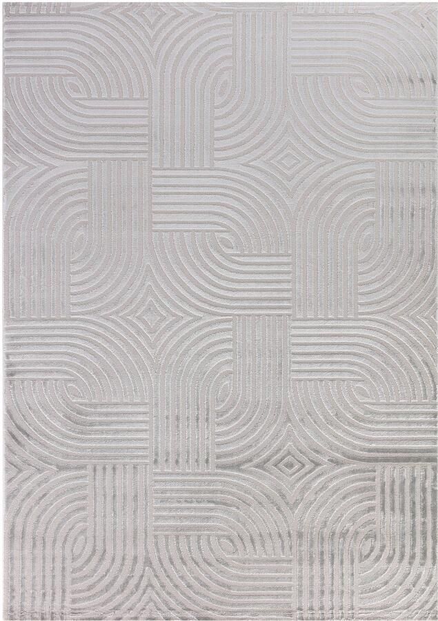 Dutch XXL Sahara Hoogpolig Vloerkleed Silver Verfijnde Kwaliteit 80x250 cm - Foto 3