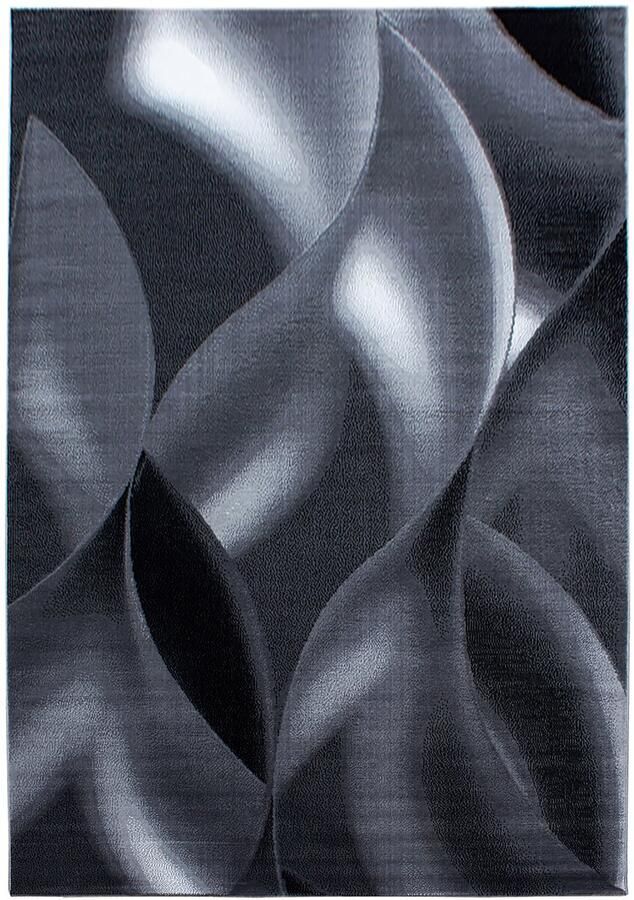 Dutch XXL Plus Laagpolig Vloerkleed Black Verfijnde Kwaliteit 120x170 cm