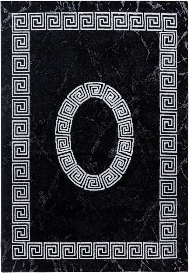 Dutch XXL Plus Laagpolig Vloerkleed Black Verfijnde Kwaliteit 240x340 cm - Foto 2