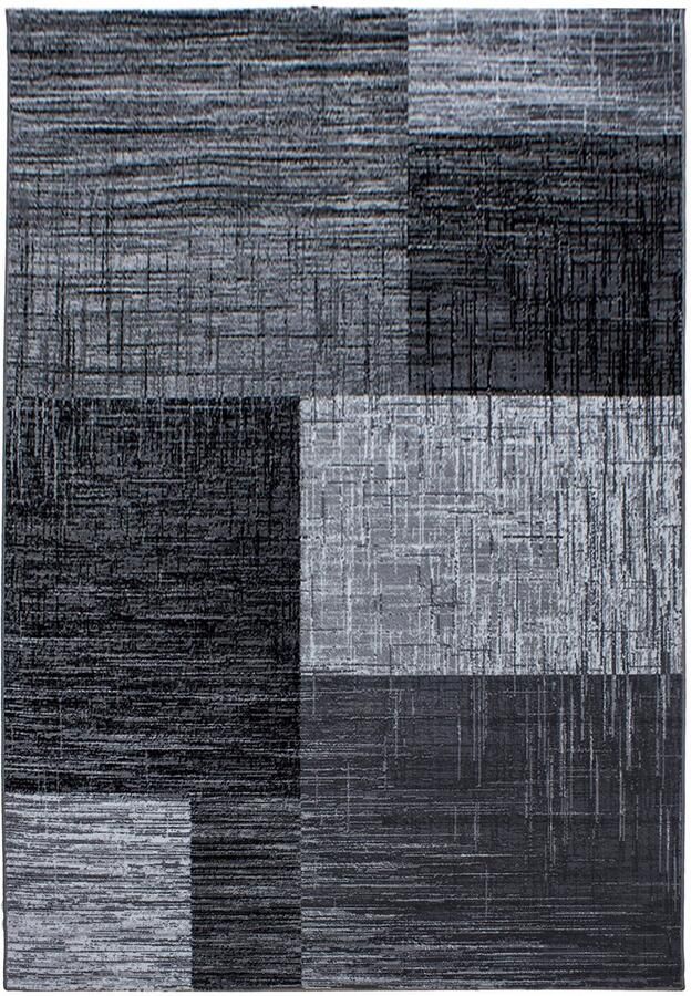 Dutch XXL Plus Laagpolig Vloerkleed Black Verfijnde Kwaliteit 280x370 cm