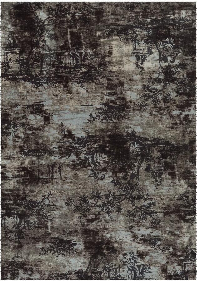 Dutch XXL Laagpolig Vloerkleed Tapijt Vin Verweerd Taupe 170x240 cm