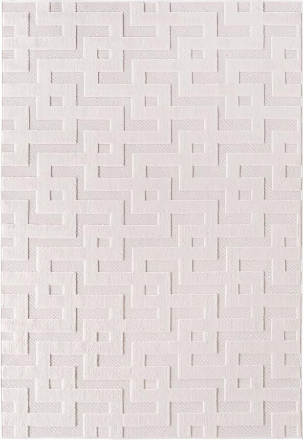 Dutch XXL Doha Laagpolig Vloerkleed Cream Verfijnde Kwaliteit 160x230 cm - Foto 5