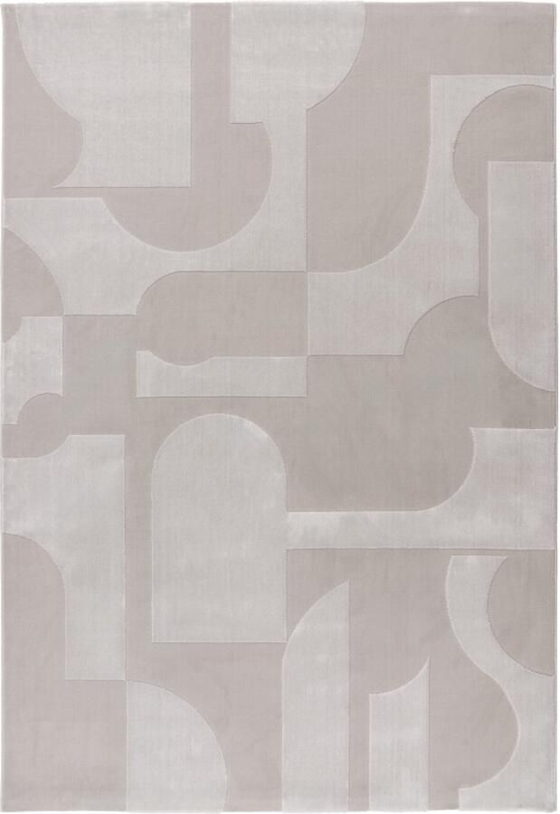 Dutch XXL Elif Hoogpolig Vloerkleed Silver Hoogwaardige Kwaliteit 120x170 cm - Foto 3