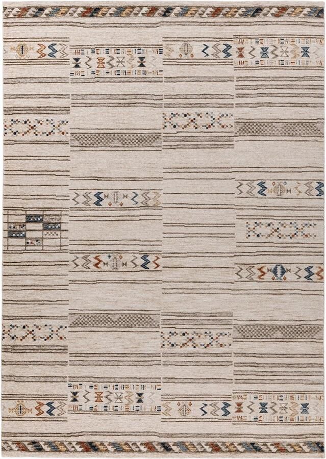 Dutch XXL Modern Vloerkleed Tapijt Jaka Etnisch Multikleur 120x170 cm