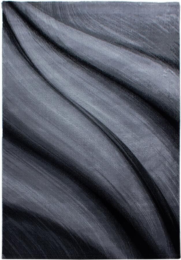 Dutch XXL Miami Hoogpolig Vloerkleed Black Verfijnde Kwaliteit 120x170 cm