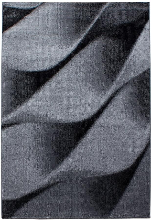 Dutch XXL Parma Hoogpolig Vloerkleed Black Verfijnde Kwaliteit 120x170 cm