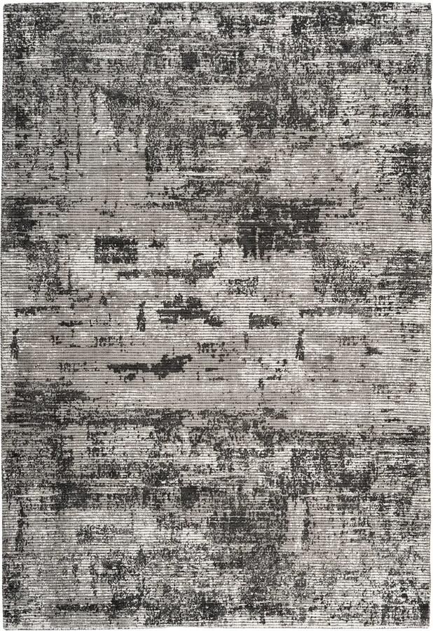 Dutch XXL Modern Vloerkleed Tapijt Sinai Abstract Antraciet 160x230 cm