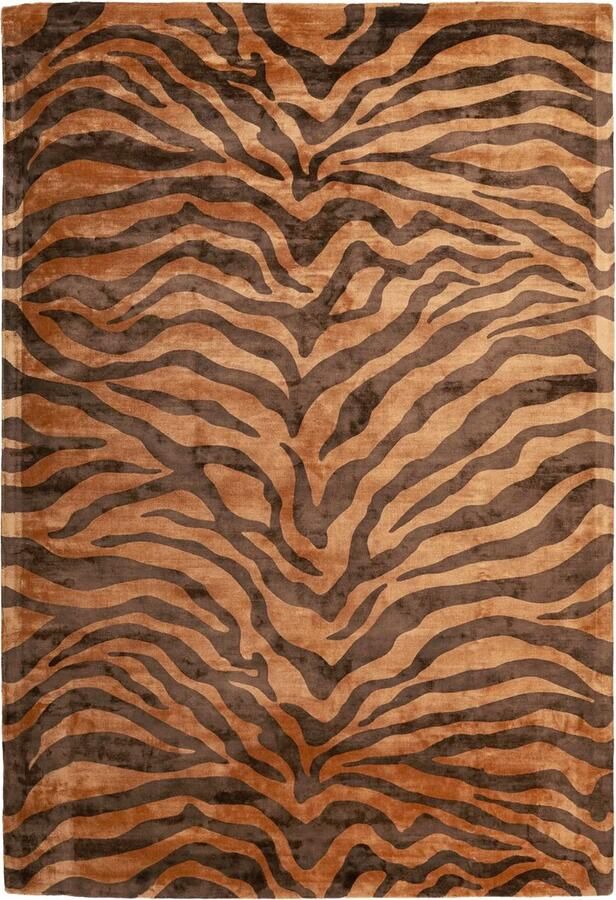 Dutch XXL Modern Vloerkleed Tapijt Sinai Dierenprint Bruin 120x170 cm