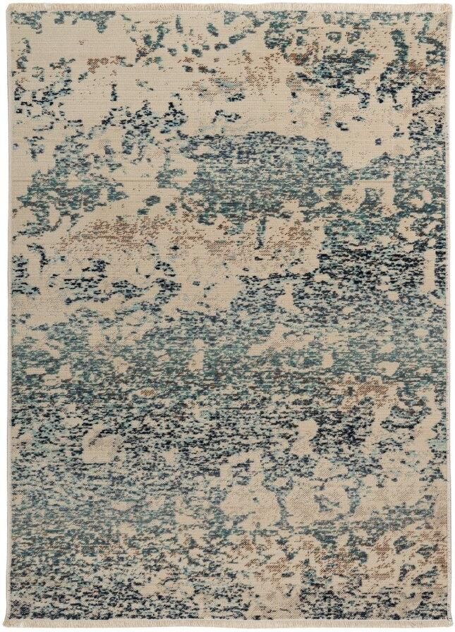 Dutch XXL Oosters Vloerkleed Tapijt Charin Abstract Blauw 160x230 cm