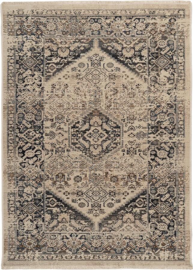 Dutch XXL Oosters Vloerkleed Tapijt Charin Ornamenteel Blauw 160x230 cm
