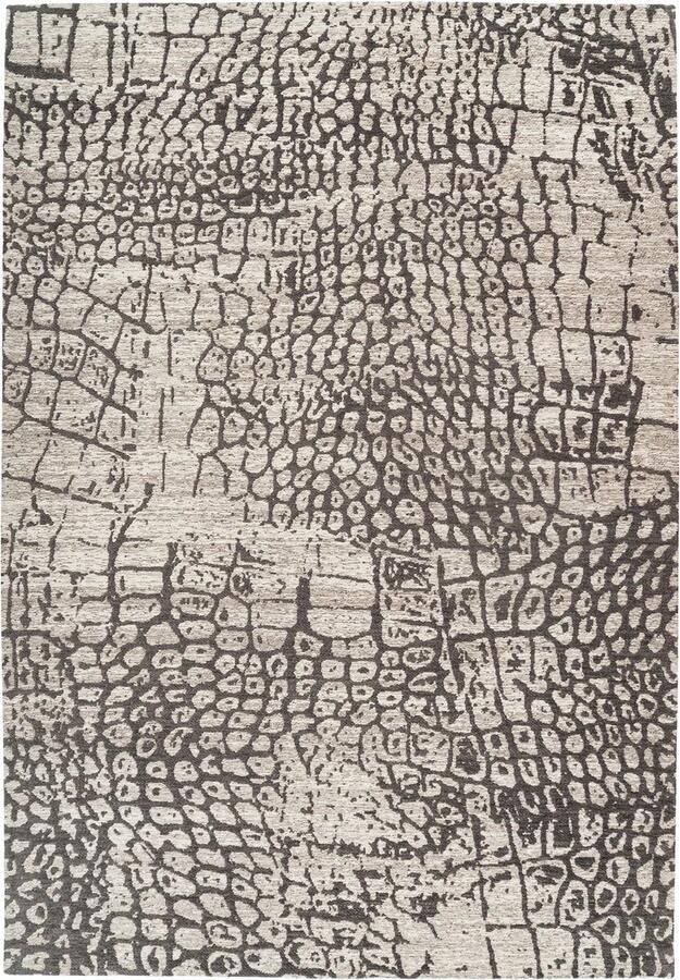 Dutch XXL Oosters Vloerkleed Tapijt Davis Abstract Grijs 120x170 cm