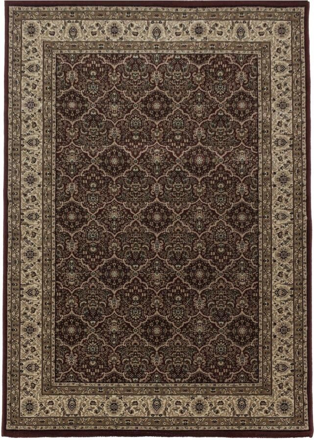 Dutch XXL Kashmir Laagpolig Vloerkleed Red Verfijnde Kwaliteit 160x230 cm