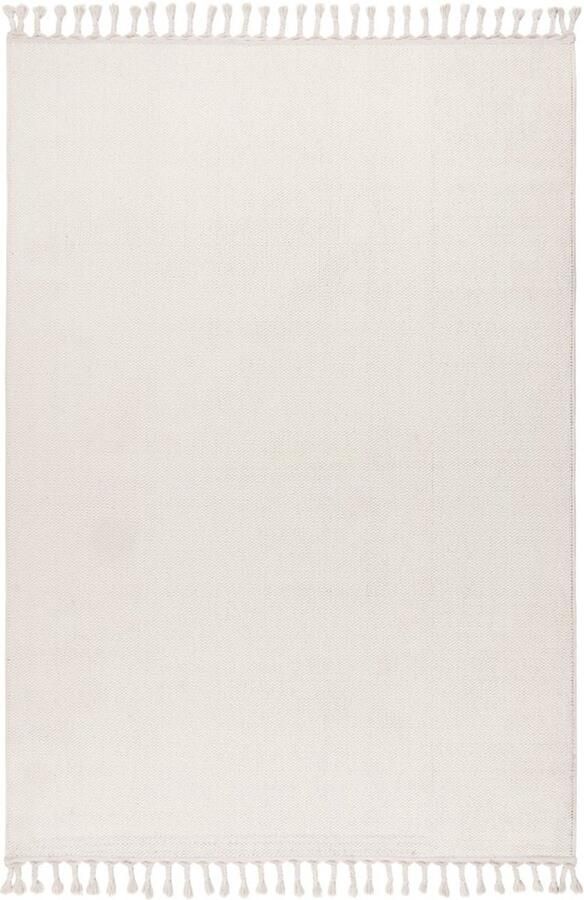 Dutch XXL Tunis Laagpolig Vloerkleed Ivory Hoogwaardige Kwaliteit 120x170 cm