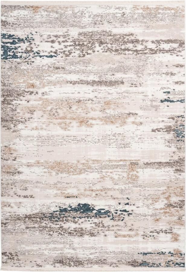 Dutch XXL Vintage Vloerkleed Tapijt Akropolis Verweerd Grijs Blauw 120x180 cm