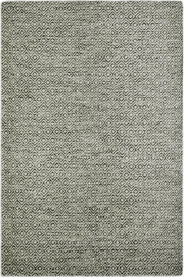 Dutch XXL Wollen Vloerkleed Tapijt Bombay Ruiten Taupe 160x230 cm