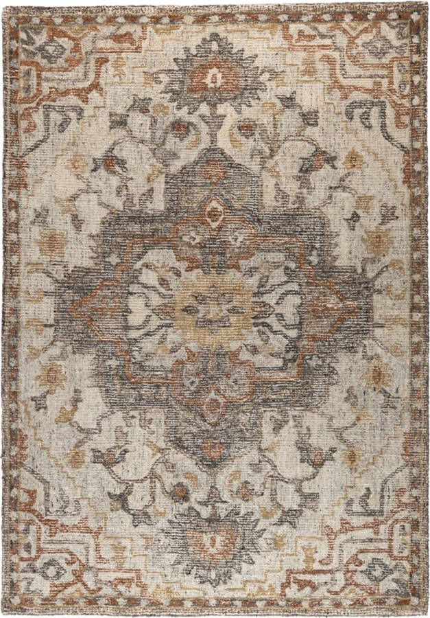 Dutchbone Amori Vloerkleed Grijs Bruin 200x300