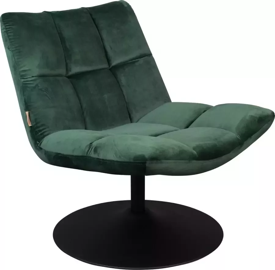 Dutchbone lounge chair bar velvet green - Foto 2