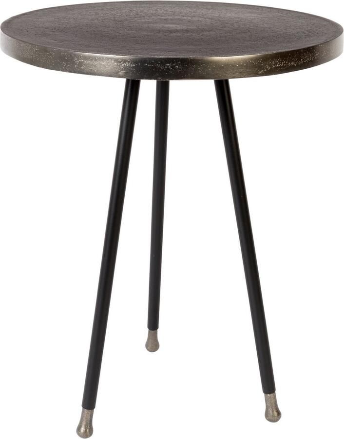 Dutchbone Alim Koper Bijzettafels Goud Metaal Set van drie