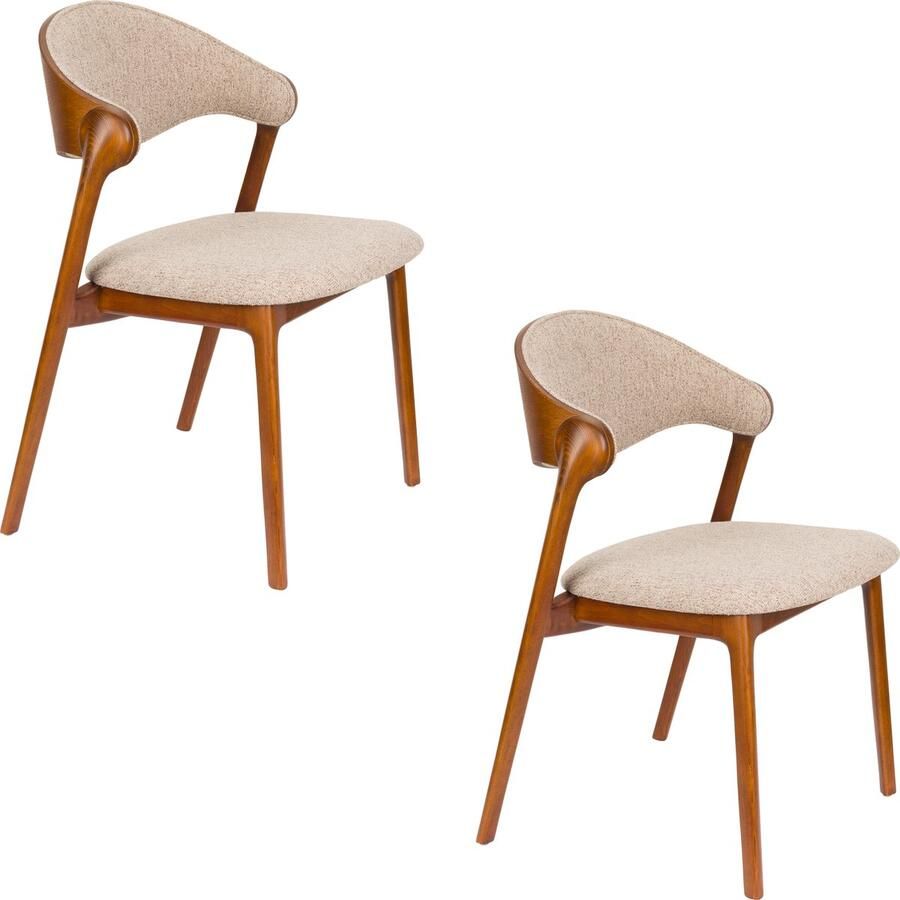 Dutchbone Babington Eetkamerstoelen Set van 2