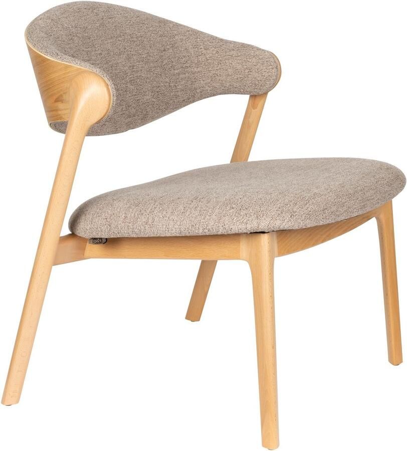 Dutchbone Babington Fauteuil Naturel - Foto 2
