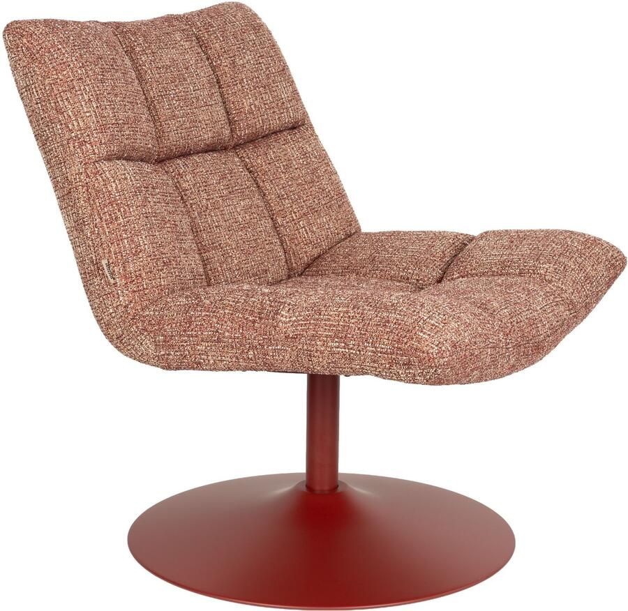 Dutchbone draaibare fauteuil Bar rood
