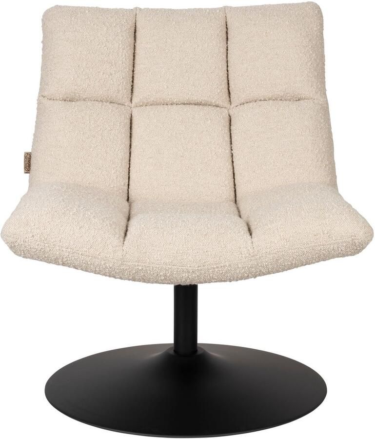 Dutchbone Bar Loungestoel Bouclé Beige