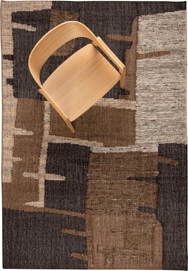 Dutchbone Briton Vloerkleed 160x230 cm Bruin