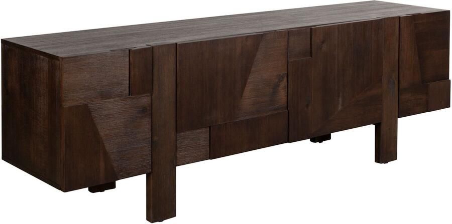 Dutchbone Bruneau Dressoir Walnoot Bruin