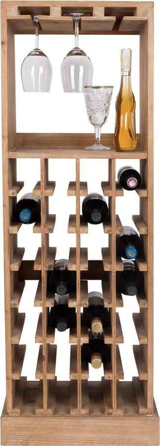 Dutchbone Wijnkast Claude 118.5 x 43.5cm Hout - Foto 4