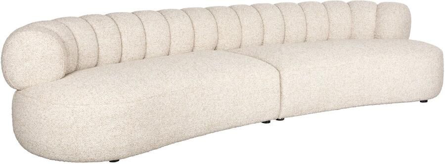 Dutchbone Duvane 4 5-Zitsbank Beige - Foto 4