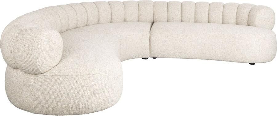 Dutchbone Duvane 7-Zitsbank Hoekbank Beige