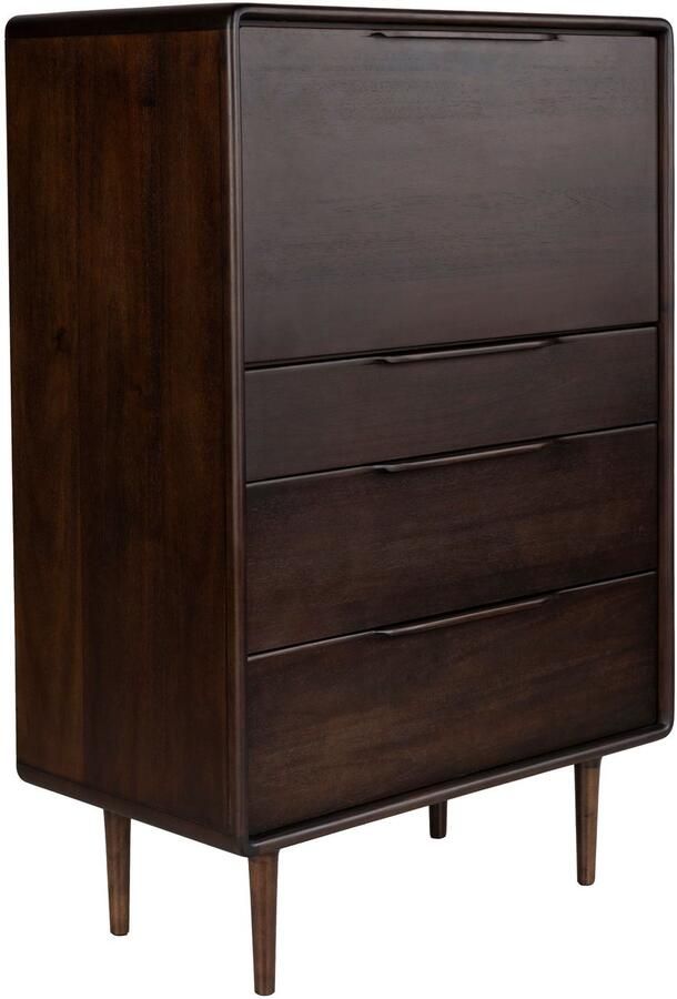 Dutchbone Elroy Ladekast Laag 120 cm Walnootkleur Bruin - Foto 2