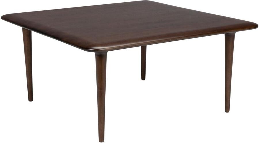 Dutchbone Elroy Salontafel 70x70 cm Hout Walnootkleur Bruin - Foto 4